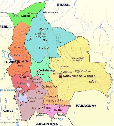 bolivia important cities